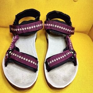 Teva Sport Sandals  Purple Black Strap Shoes Women’s Size 11